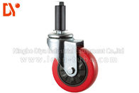 Professional Swivel Trolley Wheels Recycling Rust Proof High Performance