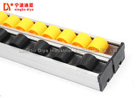 Industrial Plastic Roller Track Cold Welded White / Yellow Color For Production Line