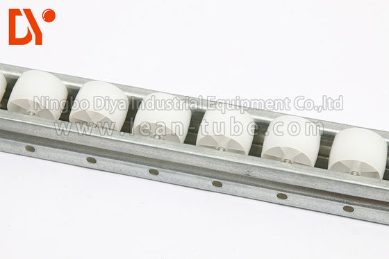 Work Table Plastic Roller Track Customized Length Anti - Corrosion For Decoration
