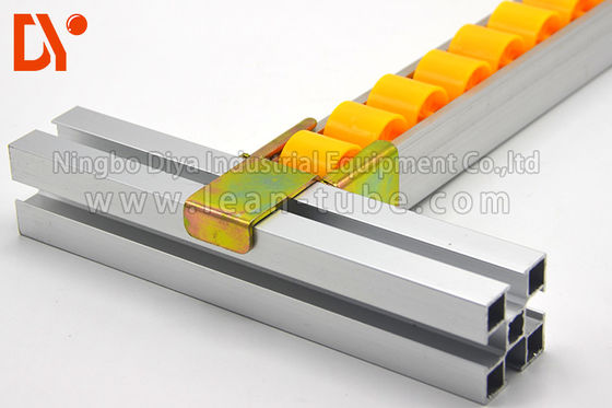 Cold Welded Plastic Roller Track Recycling 4033 / 6025 Size For Assemble Line
