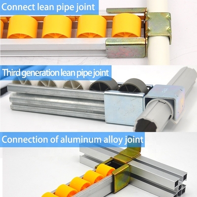 Industrial Flow Rail Alloy Roller Track Hardware ​For Storage Shelf Transportation