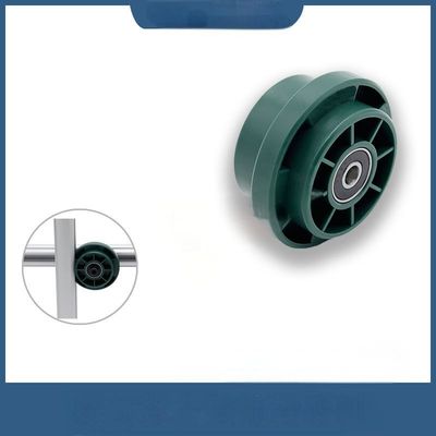 Industrial Convex Guide Wheel For OD 28mm Aluminum Lean Pipe