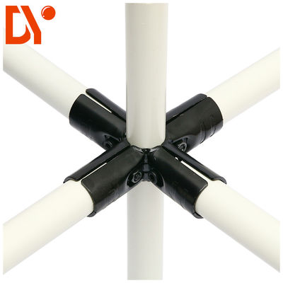 Black Electrophoresis Lean Pipe Joint HJ-5 Lean Tube Connector Lean Fittings