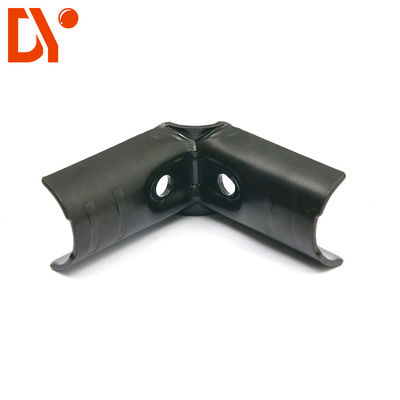 Black Electrophoresis Lean Pipe Joint HJ-5 Lean Tube Connector Lean Fittings