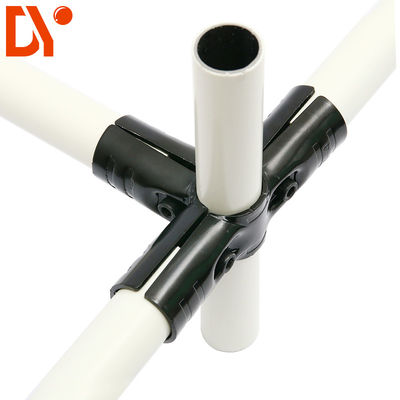 HJ-3 Black Electrophoresis Lean Pipe Joint / Lean Tube Connector / Pipe Fittings