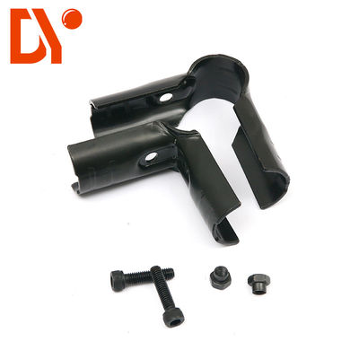 HJ-2 Lean Pipe Fittings Lean Pipe Joints / Lean Tube Connector for Workbench Trolley Cart Shelf