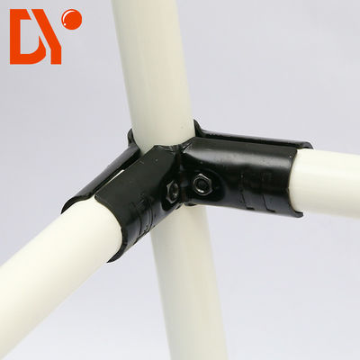 HJ-2 Lean Pipe Fittings Lean Pipe Joints / Lean Tube Connector for Workbench Trolley Cart Shelf