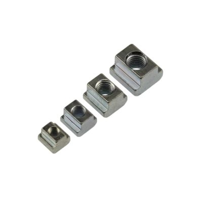 Wholesale M8 Slide-in T-Nut Tee Slot Nut for 4040 4545 5050 Series Aluminum Extrusion Frame Profile