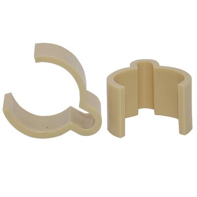 Plastic OD28mm Lean Pipe Splitter with Strong Hardness Impact Resistance and Wear Resistance for Lean Tube Trolley and Frame