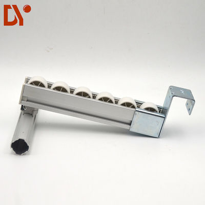 Sliding Roller Track Conveyor / Gravity Roller Track For Industrial Storage