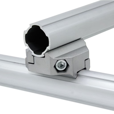 Conector de tubos de alumínio de liga de alumínio Industrial Tubo de liga de alumínio Linha de fabricação de tubos de alumínio com articulação eficiente