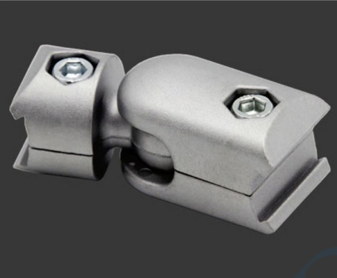 DYJ28-A07B Fornecedor Conector de Tubo de Alumínio Tipo Externo 90 ° Junta Externa Conector de Tubo Lean Fixador