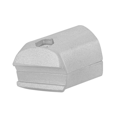 DYJ28-A09 Conector de tubo magro 45°Juntas Conector fixo de tubo de alumínio de liga de alumínio de tipo externo