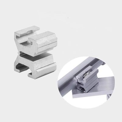 Conector elástico conjunto de tubo magro de alumínio de terceira geração para fixação de quadros/instalação de acessórios
