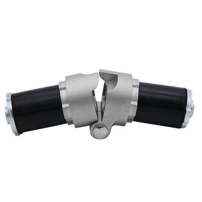DYE28-07 OD 28mm Conector de tubos magros Duplo tubo articulação móvel articulação de dobradiça para bancada de trabalho