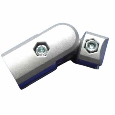 Conector flexível de 180 graus para sistema de montagem de bancada de trabalho