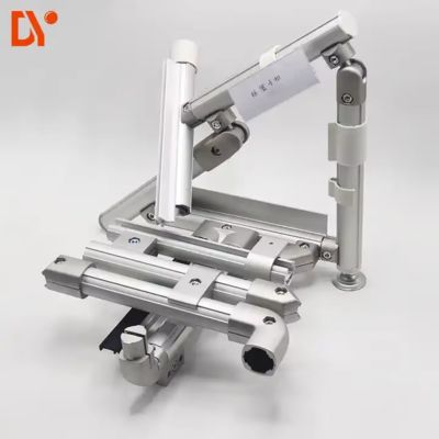 Double Side Aluminum Pipe DY28-05A Industrial Aluminum Structural Pipe for Blocking or Edge protection