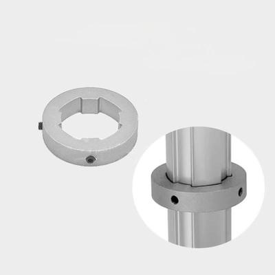 DYE19-03 Conexões de Tubo de Alumínio Slider de Tubo Lean Posicionador Fixo do Slider de Anel Localizado Horizontalmente