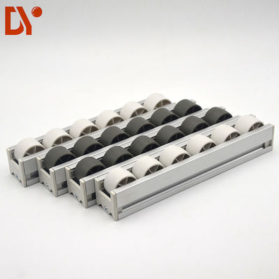 Sliding Roller Track Conveyor / Gravity Roller Track For Industrial Storage