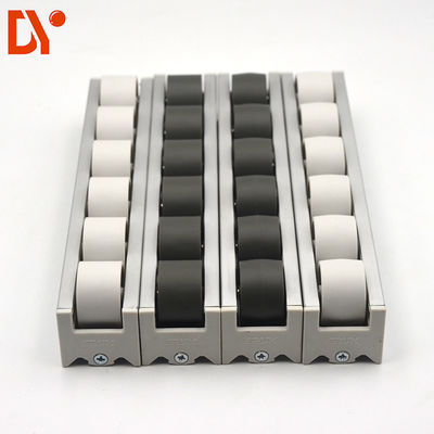 Sliding Roller Track Conveyor / Gravity Roller Track For Industrial Storage