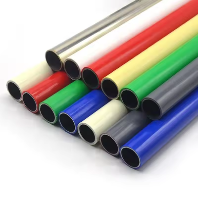 Tubo de aço industrial revestido de PE com espessura de 0,8-2,0 mm